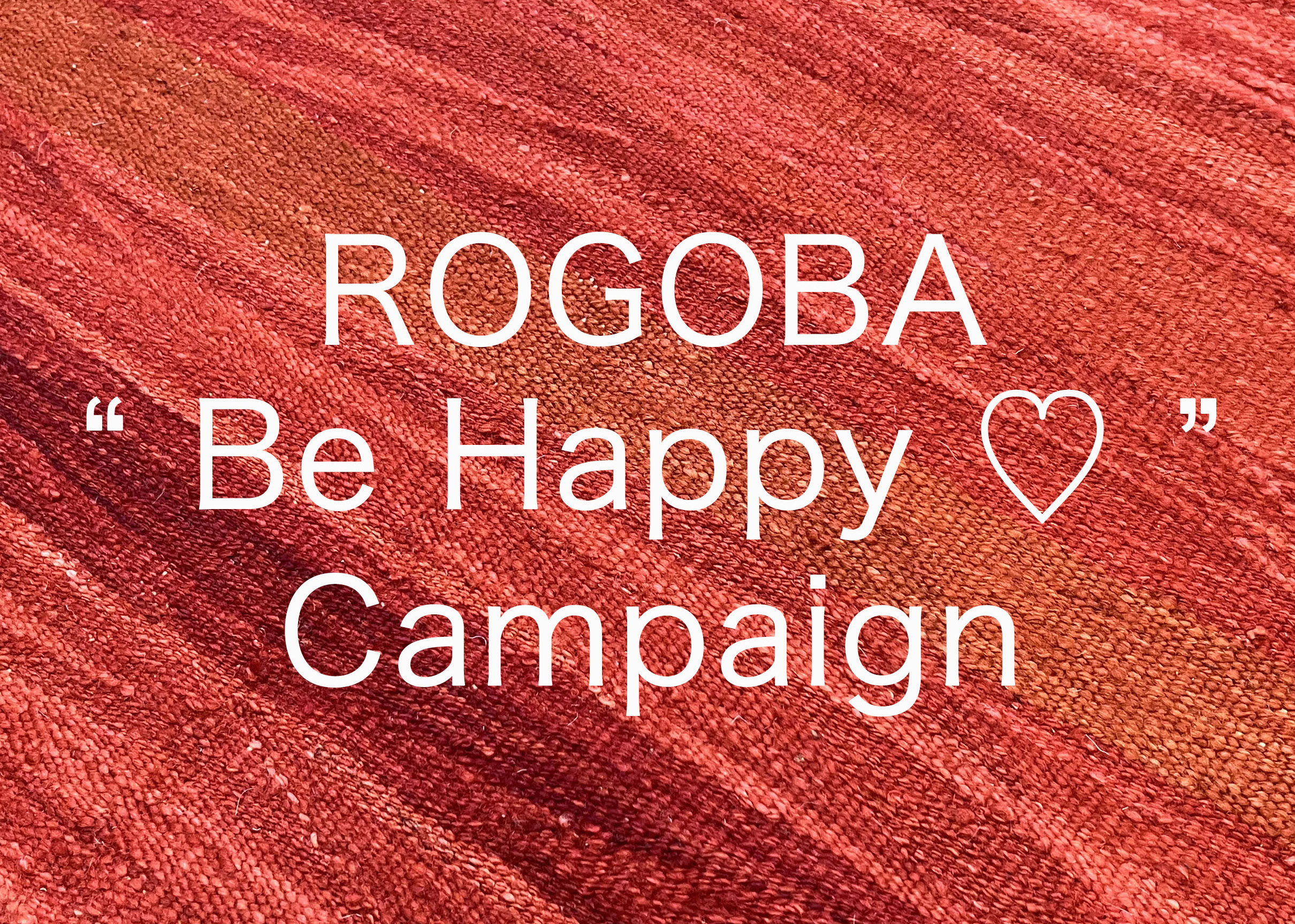 ROGOBA Be Happy ♡ Campaignの画像
